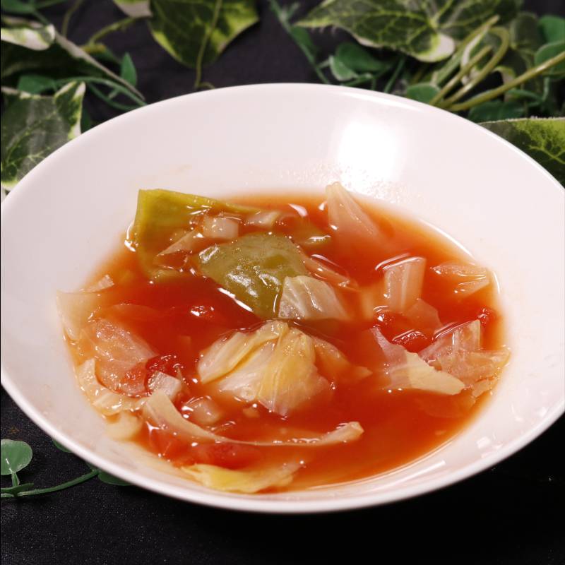 野菜たっぷり 5種野菜のトマトスープ 作り方 レシピ クラシル