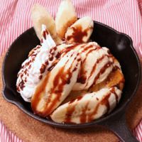 パイシートをねじって簡単デニッシュのアイスのせ