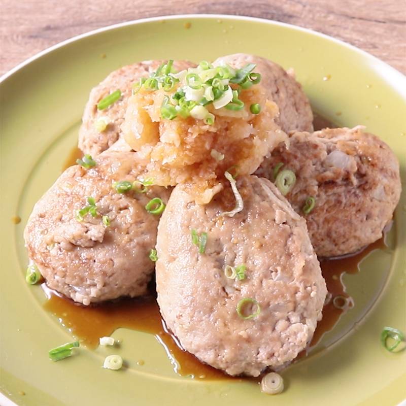 ふんわり柔らかい 豆腐ハンバーグ 作り方 レシピ クラシル