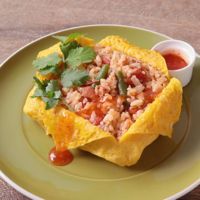 タイ風 四角いオムライス