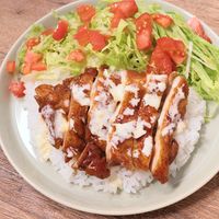 和風照り焼きチキンオーバーライス