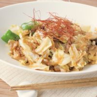 万願寺とうがらしとザーサイのピリ辛炒め