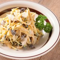 シャキシャキ甘い フレッシュかぼちゃのサラダ