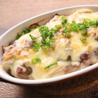 山芋ソースでつくる 牛肉の和風ドリア