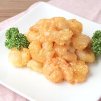 エビのスイートチリマヨ和え