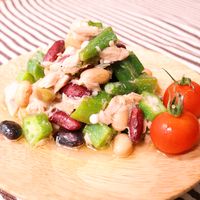 とっても爽やか!ミックスビーンズのレモン風味サラダ