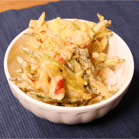 さくさくジュワー!かき揚げ丼
