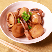 ほっこり美味しい イカと里芋の煮物