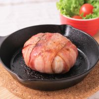 まるごとカマンベールチーズのベーコン巻き