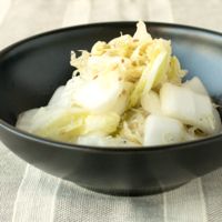 白菜とじゃこの中華風サラダ