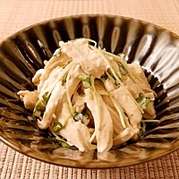 簡単に出来る!蒸し鶏のかいわれ常備菜