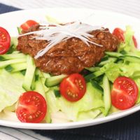 ツナで担々サラダうどん