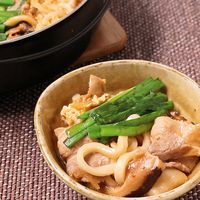 ピリ辛キムチのうどんすき
