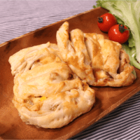 焼き鳥缶で簡単!さくっ!とろーりなパイピザ