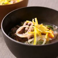 ゆず香る 牛肉スープ
