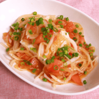 ゆず胡椒香る!豆腐とトマトの和風サラダ