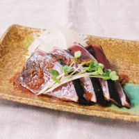 カツオの和風カルパッチョ