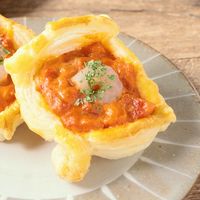 トマトクリームのミニパイ