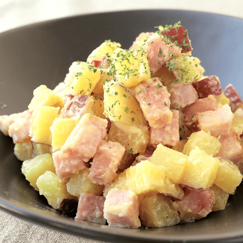 さつまいものからしマヨサラダ 作り方・レシピ | クラシル