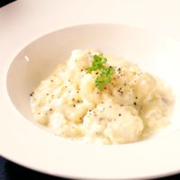 ワインで楽しむ ブルーチーズクリームニョッキ
