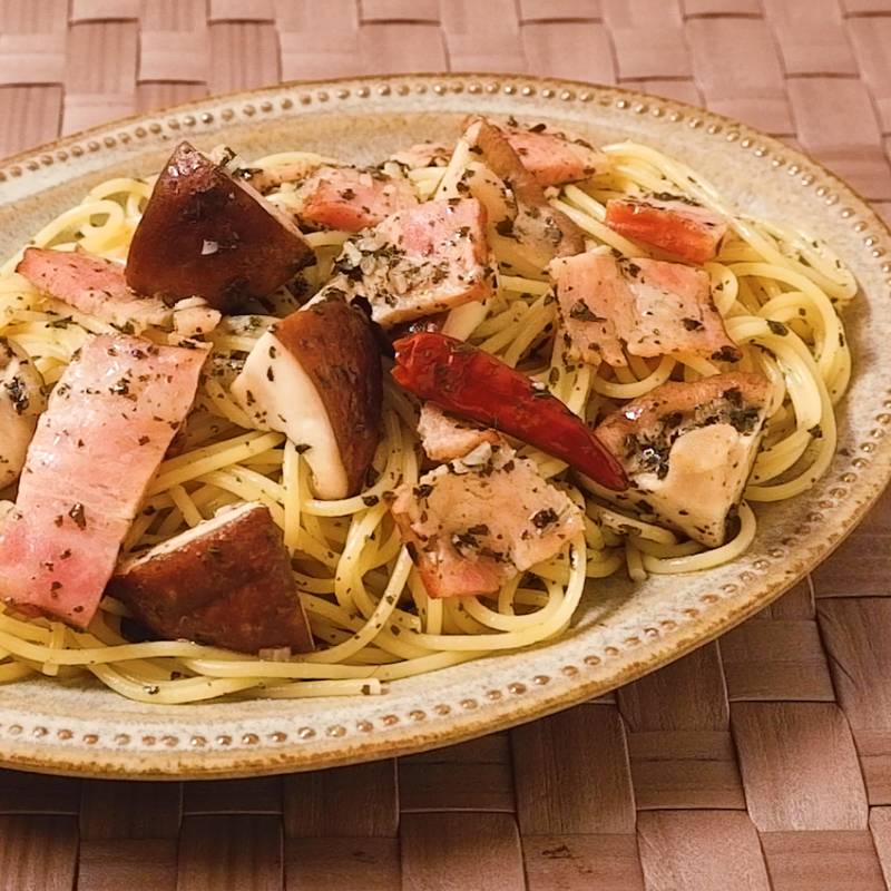 ベーコンスパゲッティのレシピ