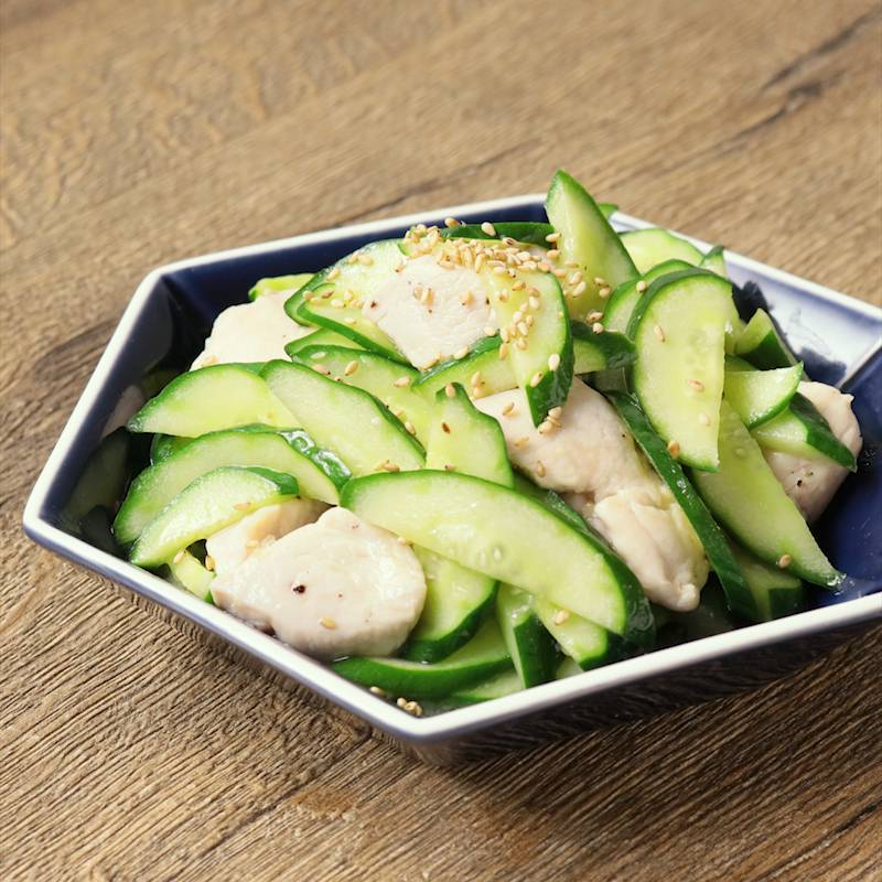 鶏むね肉ときゅうりの中華炒め 作り方 レシピ クラシル