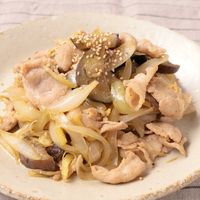 豚と玉ねぎの生姜炒め