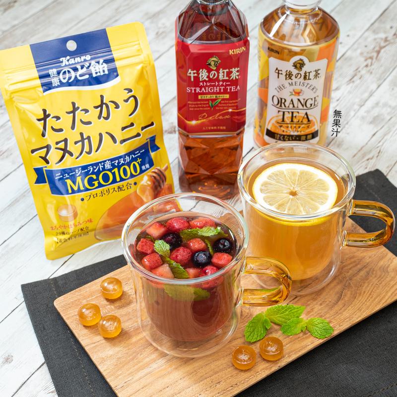 マヌカハニー香るのど飴ティー2種 作り方 レシピ クラシル
