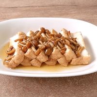 もうひと品に なめこと厚揚げのさっと煮 作り方 レシピ クラシル