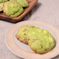 抹茶とダブルチョコレートのドロップクッキー