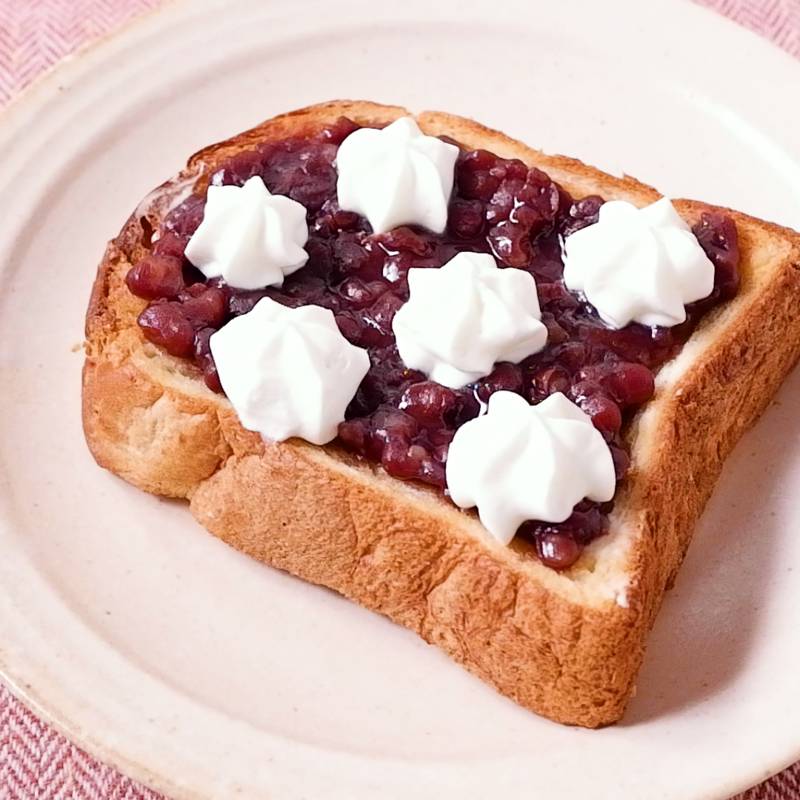 アイスふっくらトースト