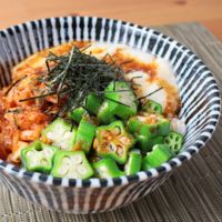 ねばねば 長芋キムチ丼