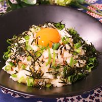 新感覚!濃厚和風ライスカルボナーラ