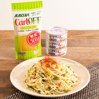 ネギ塩で!シーチキンと豆苗の冷製パスタ
