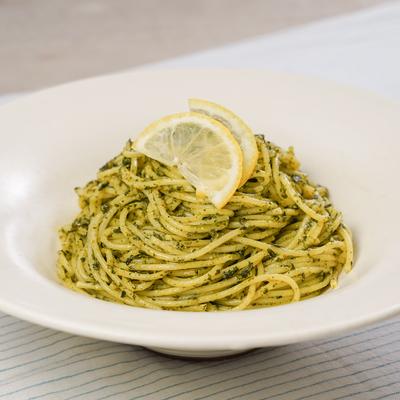 茶葉で！？お手軽ジェノベーゼ風パスタ