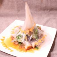 食感が楽しい!パリパリサラダ