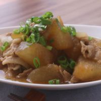 冬瓜と豚バラの甘辛簡単炒め煮