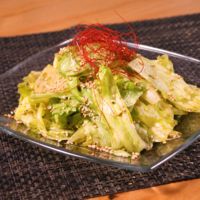 ピリ辛 レタスののりつくだ煮和え