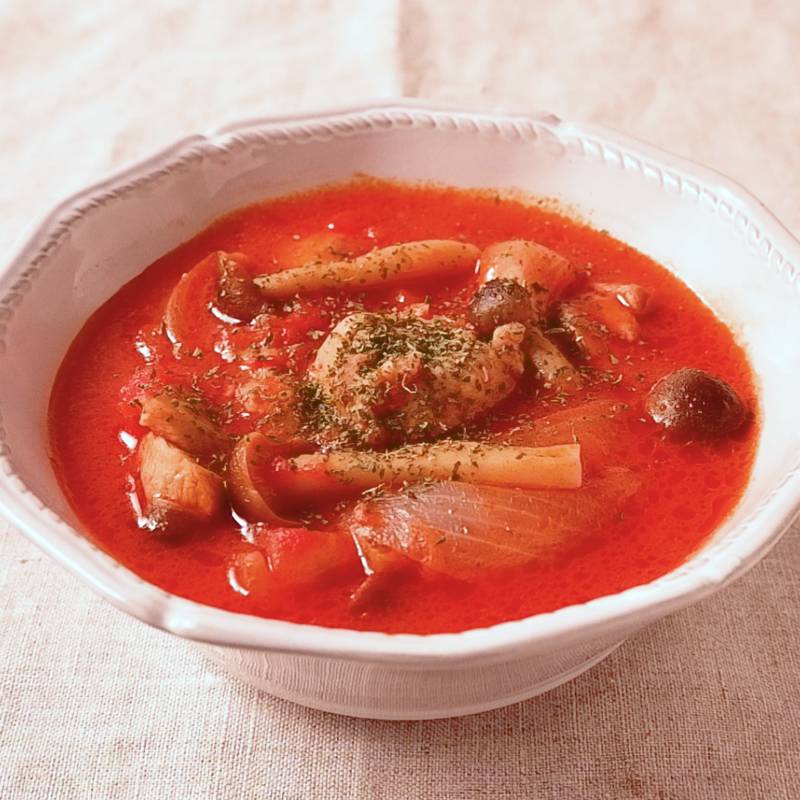 白花豆のトマト煮込み 作り方 レシピ クラシル