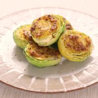 芽キャベツのハニーマスタードグリル