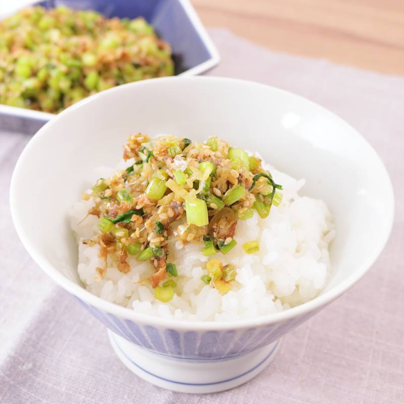 余ったカブの葉でもうひと品 カブの葉の常備菜 作り方 レシピ クラシル