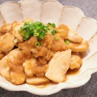 大根おろしでさっぱりかさ増し 鶏むね肉のみぞれ煮