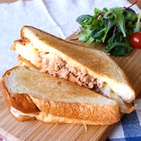 フライパンで!ホットサンド