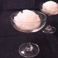 ちょっと大人なシャンパンシャーベット