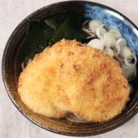 コロッケそば