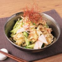 切り干し大根のピリ辛中華風和え物