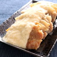 サクとろで絶品 豚肉のみそとろろがけ