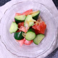 夏野菜のさっぱり漬物