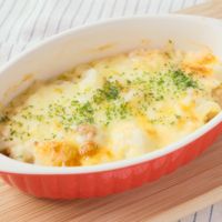 チキンとはんぺんの明太マヨ焼き