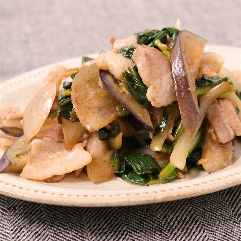 ガッツリ豚バラほうれん草丼 作り方 レシピ クラシル